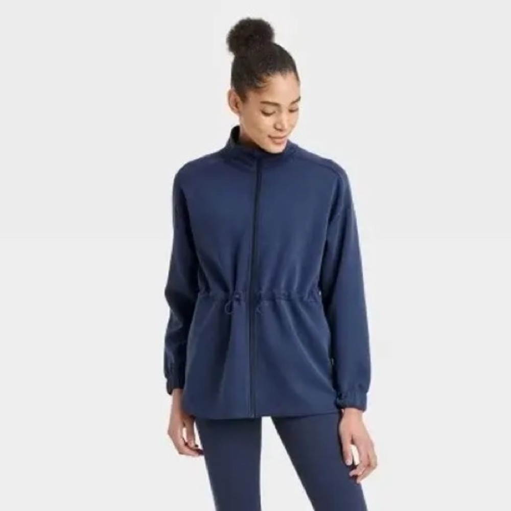 Target All In Motion Airy Sleek Full Zip in size S Taupe & Blue (comes with two)